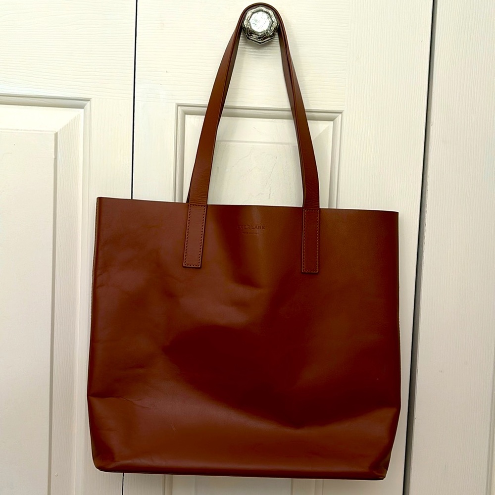 Everlane leather market tote